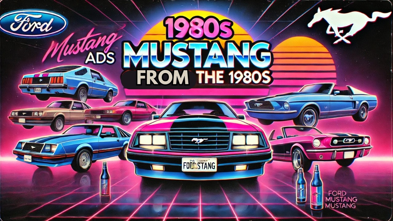 1980-1989 WILD Mustang Commercials