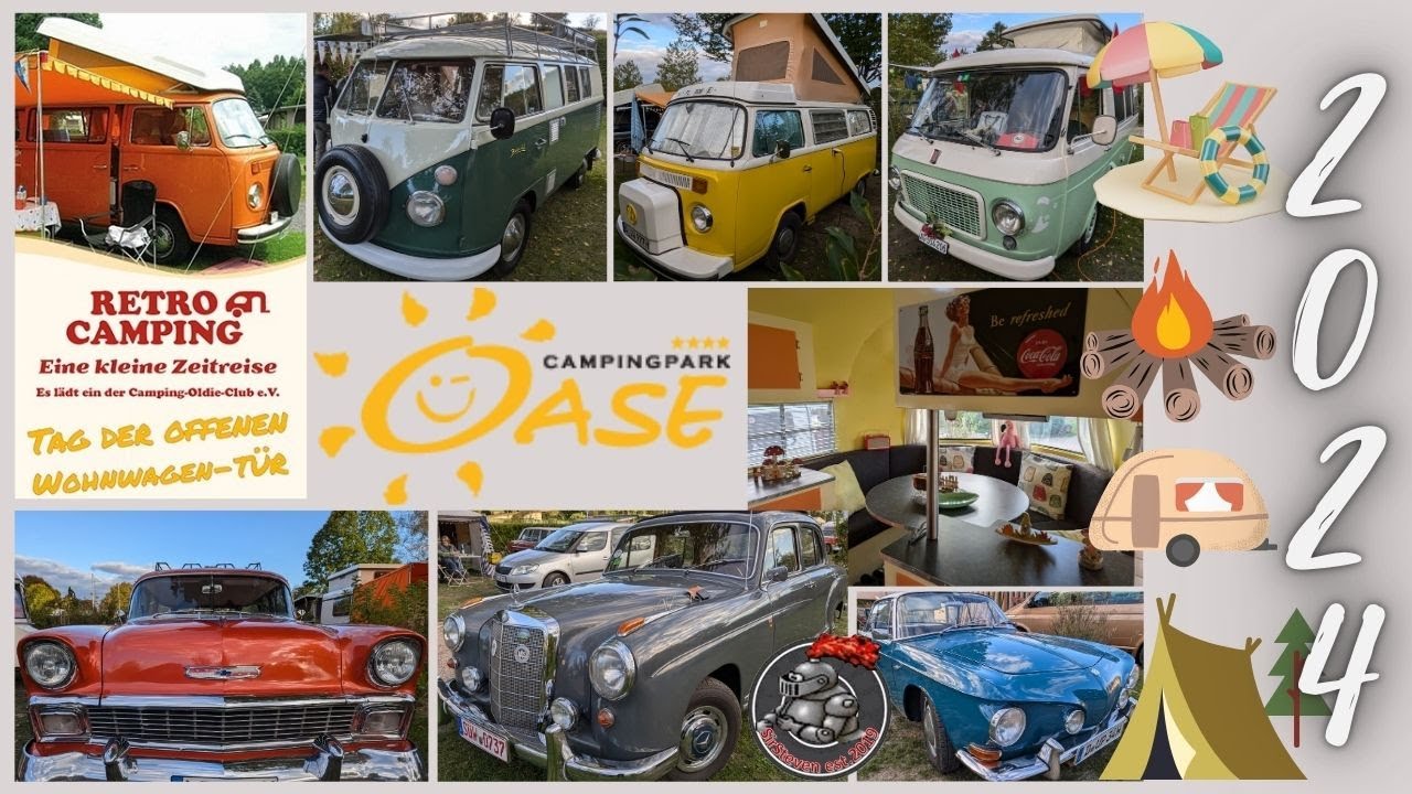 Retro Camping am Campingpark Oase in Ettenheim 2024