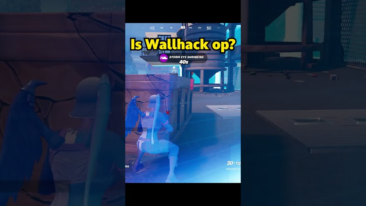 Is the Wallhack in Fortnite op?!...