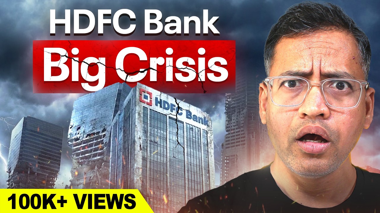 Massive Crisis For HDFC Bank Stock - BIG Scam & loosing investors confidence - Rahul Jain