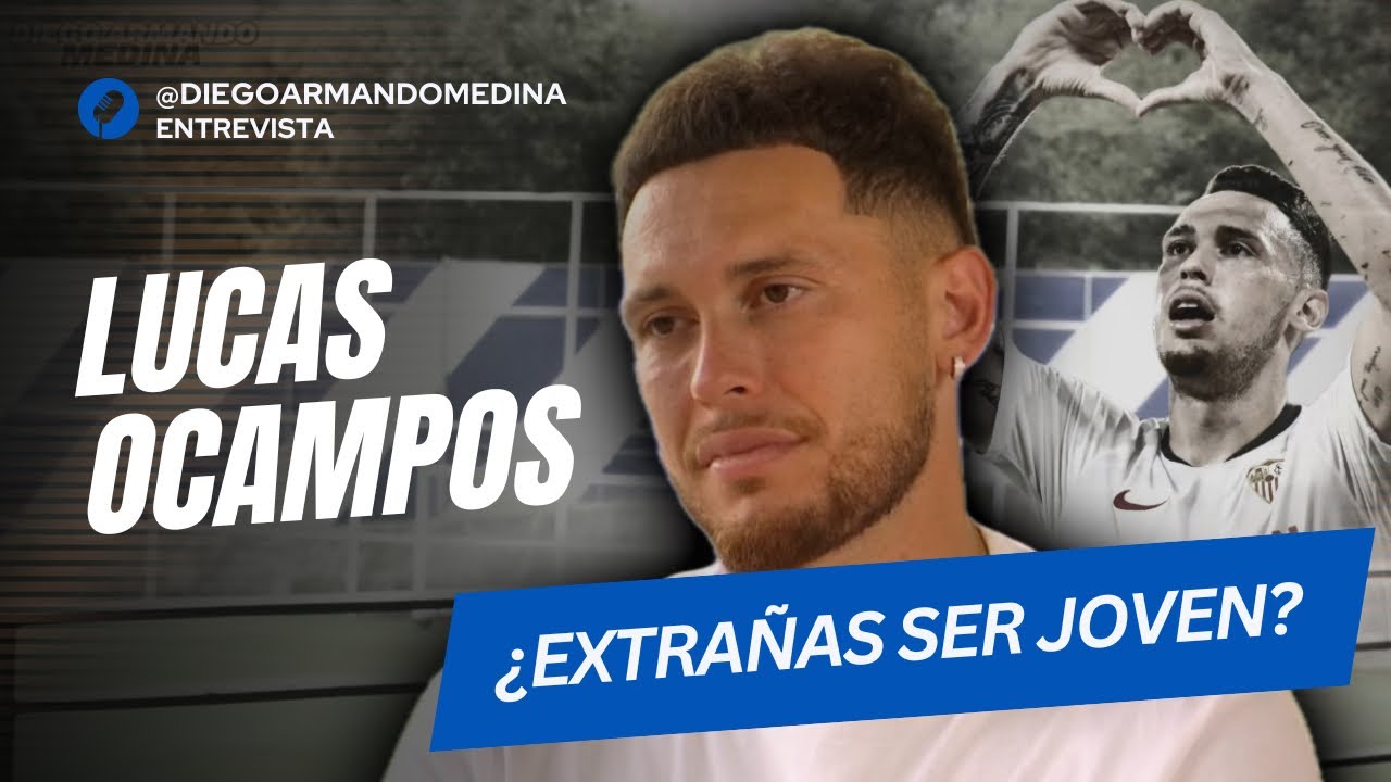 🎙️LUCAS OCAMPOS ROMPE EL SILENCIO: Su primer a&ntilde;o en M&eacute;xico Lesiones y su amistad con Anthony Martial