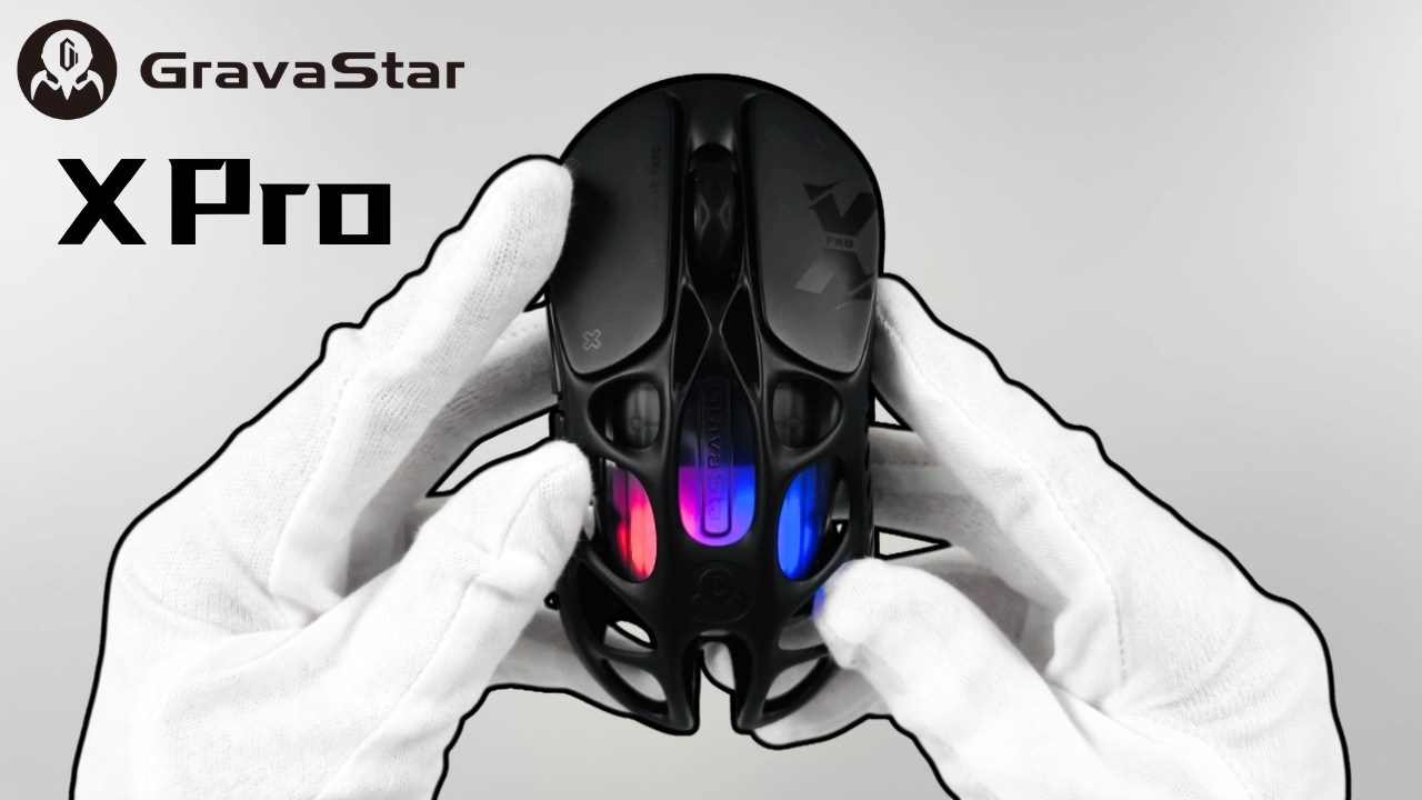 GravaStar Mercury X Pro Gaming Mouse Unboxing + Fortnite Gameplay