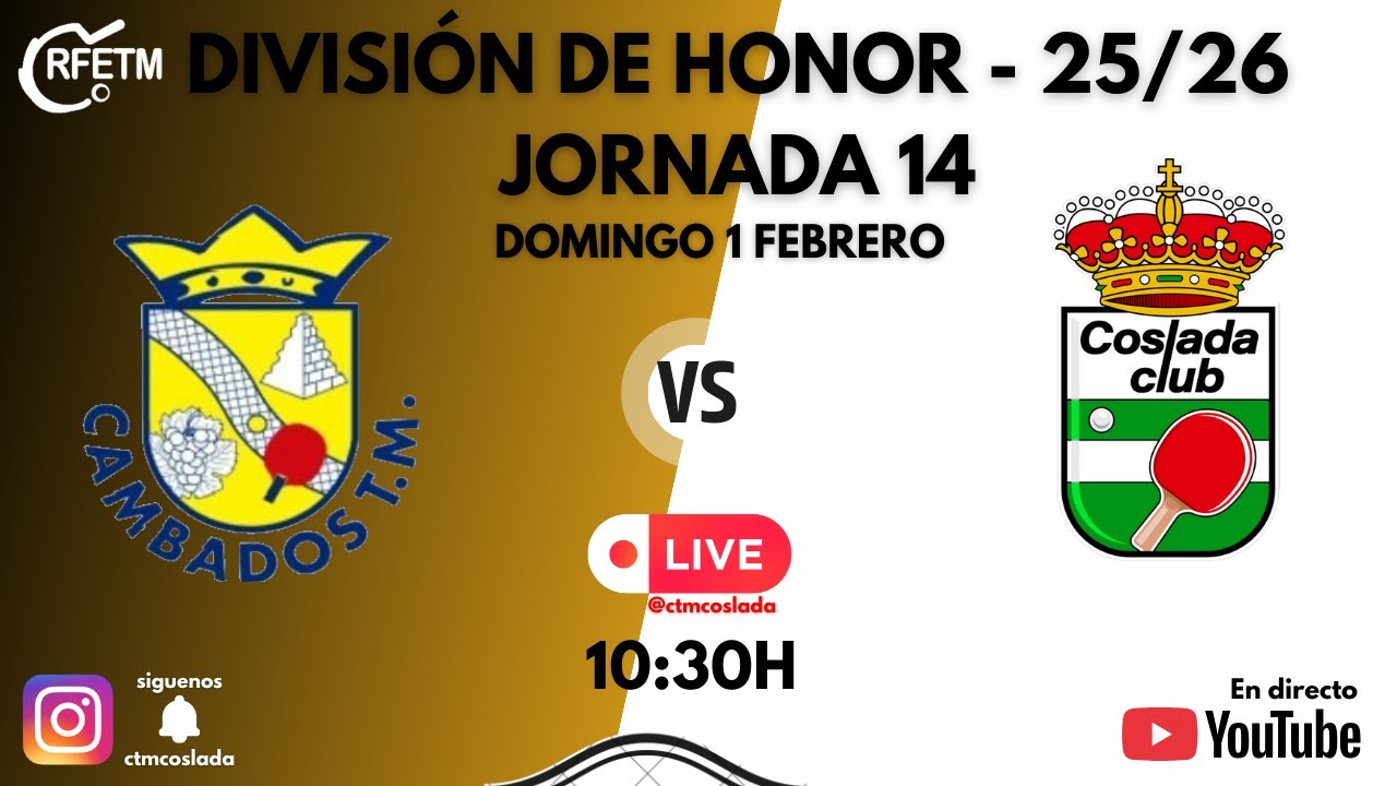[25/26] DH - J14 | Concello de Cambados VS CTM Coslada