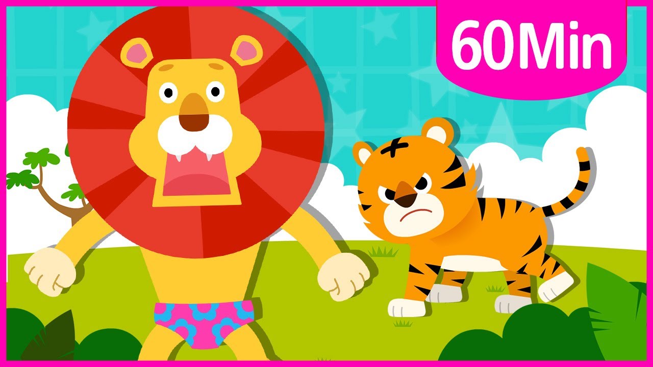 Favorite Animal + Shark Songs 60m♪ | Nursery Rhymes for Kids | Tidi Songs for Children ★TidiKids