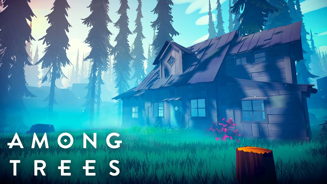 NEW ATMOSPHERIC SURVIVAL GAME! Among Trees Episode 1