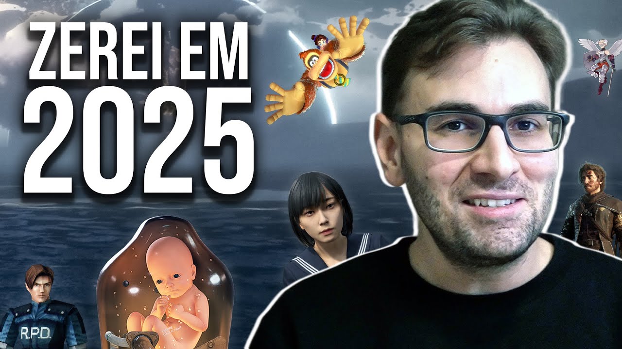 TODOS Os Jogos Que ZEREI em 2025!!!