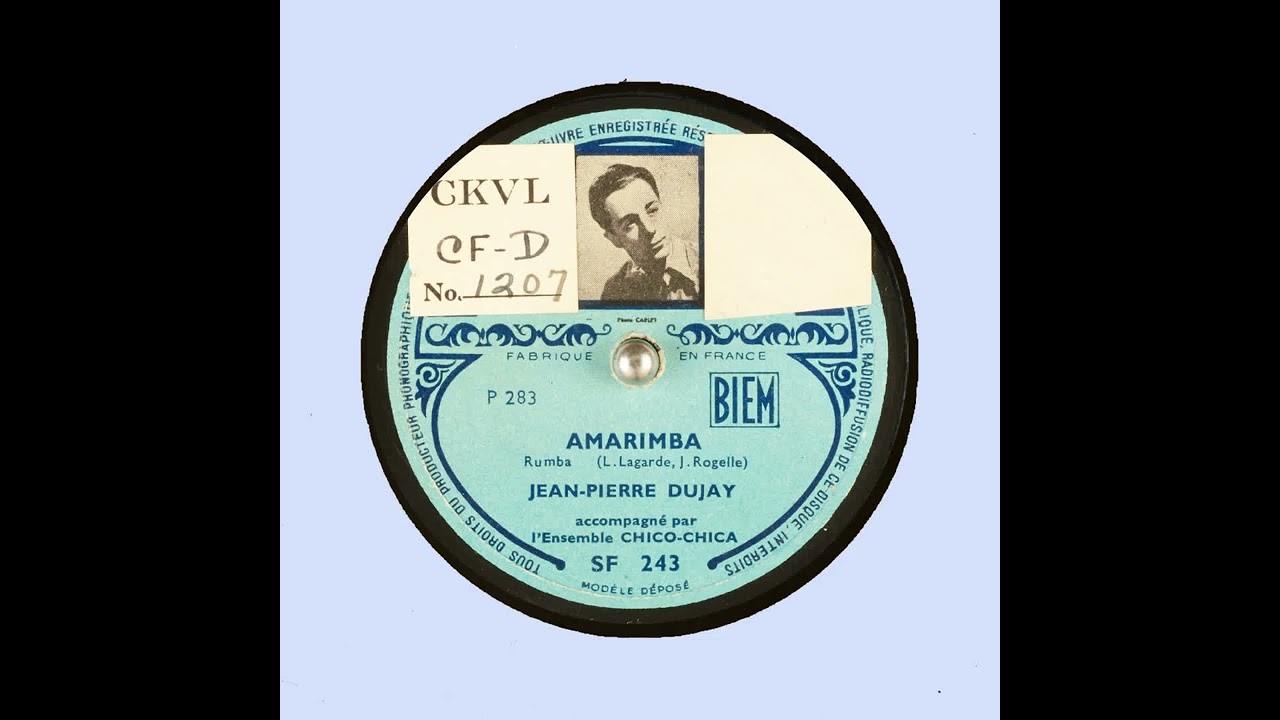 AMARIMBA   JEAN PIERRE DUJAY   l'Ensemble CHICO CHICA