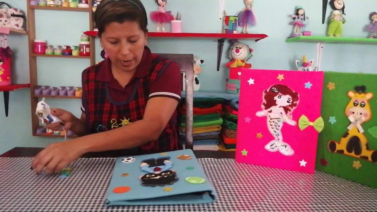 Lindas carpetas decoradas [Creaciones Estrellita]