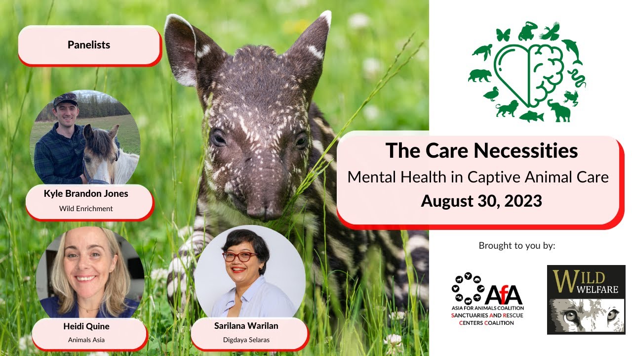 Panel Discussion on The Care Necessities: Mental Health in Captive Care