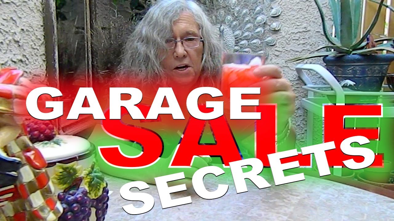 SECRETS TO GET DEALS AT GARAGE SALES with Gunter Nezhoda from Storage wars