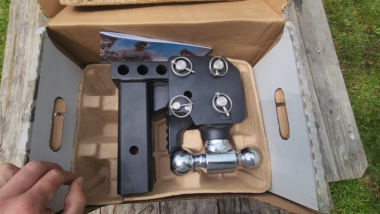 B&W TS20053B Dual Ball Pintle Hitch 21000 GTW