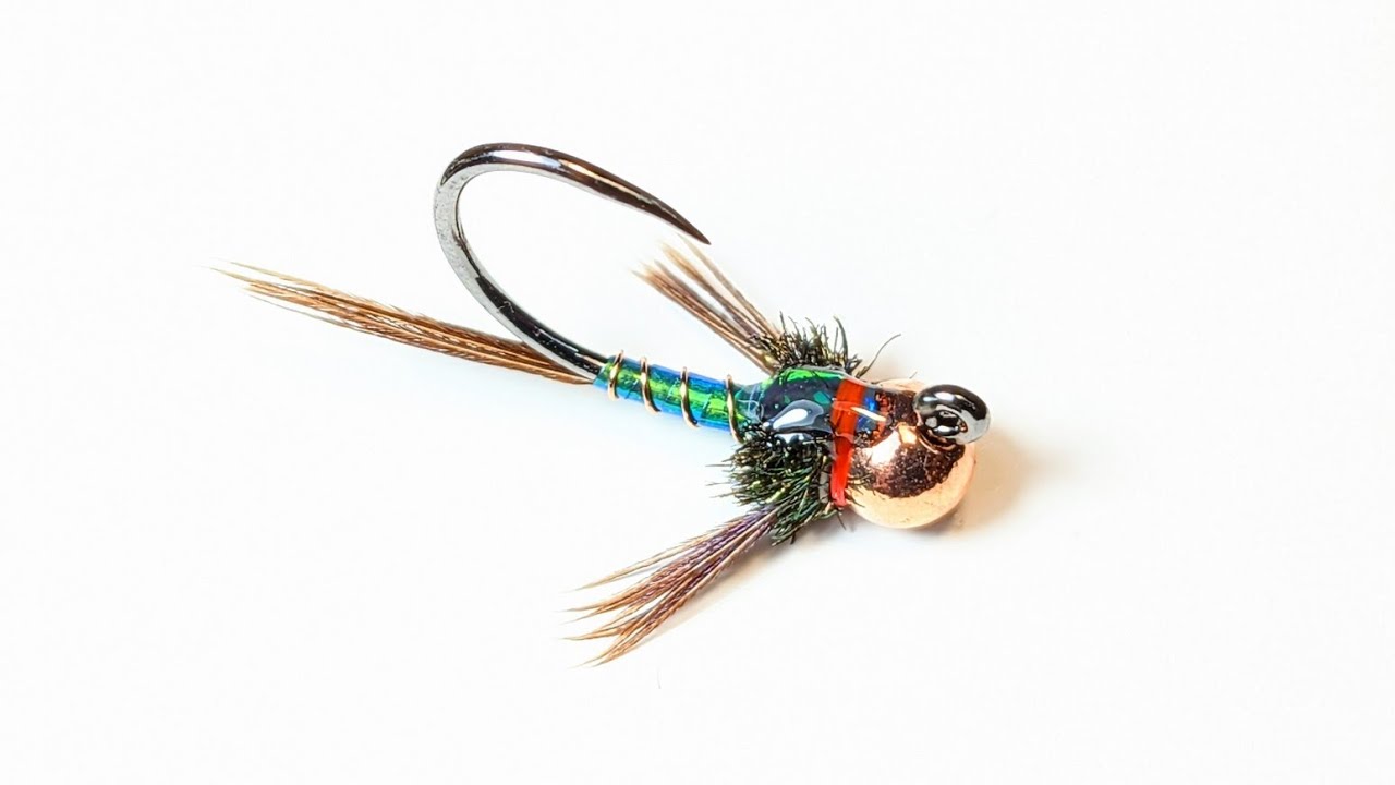 Lightning Bug Euro/Jig Nymph. #flytying #flyfishing #euronymphing #nymphs #shotaflies #graylingflies