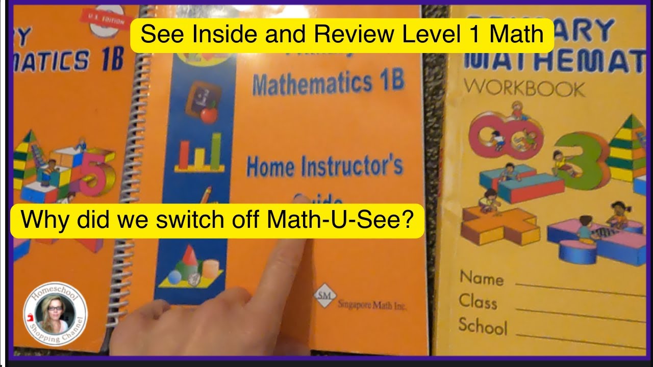 2025 *Top* Homeschool Curriculum Singapore Primary MATH U SEE 