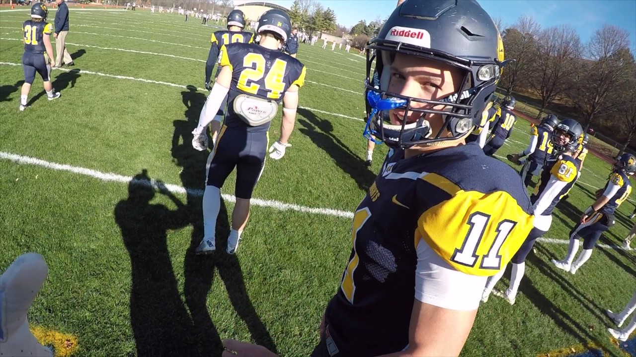 NCAA D3 College Football Gameday: A Player's Perspective!!! (GoPro HD) Carleton College