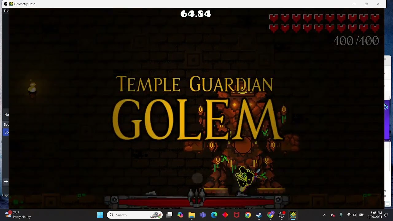 30th DEMON | The Golem Temple by VonTexGD | #geometrydash #gd #gaming