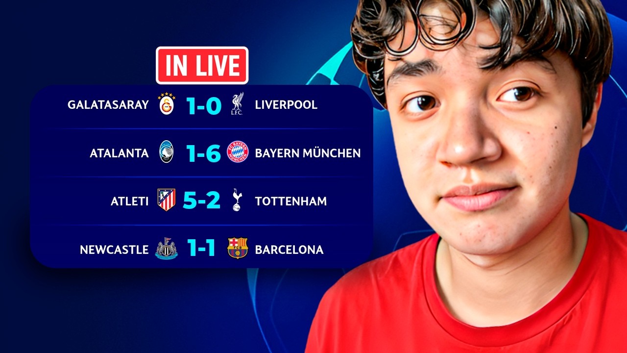 BAYERN Y ATLETI GOLEAN EN CHAMPIONS - LIVERPOOL PIERDE ANTE EL GALATASARAY - CHAMPIONS LEAGUE