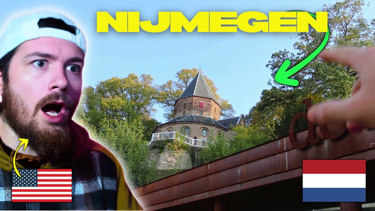 American Reacts to The Netherlands MOST BEAUTIFUL City! 2000 Years Old! - Nijmegen