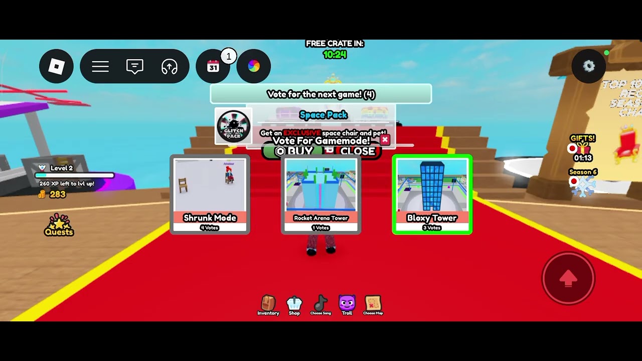 CHAIRS MUSIC ROBLOX 👣  