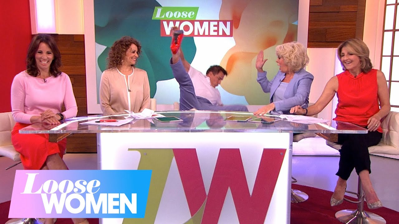 John Barrowman Falls Off His Chair In High Heels & Still Makes A FABULOUS Comeback | Loose Women