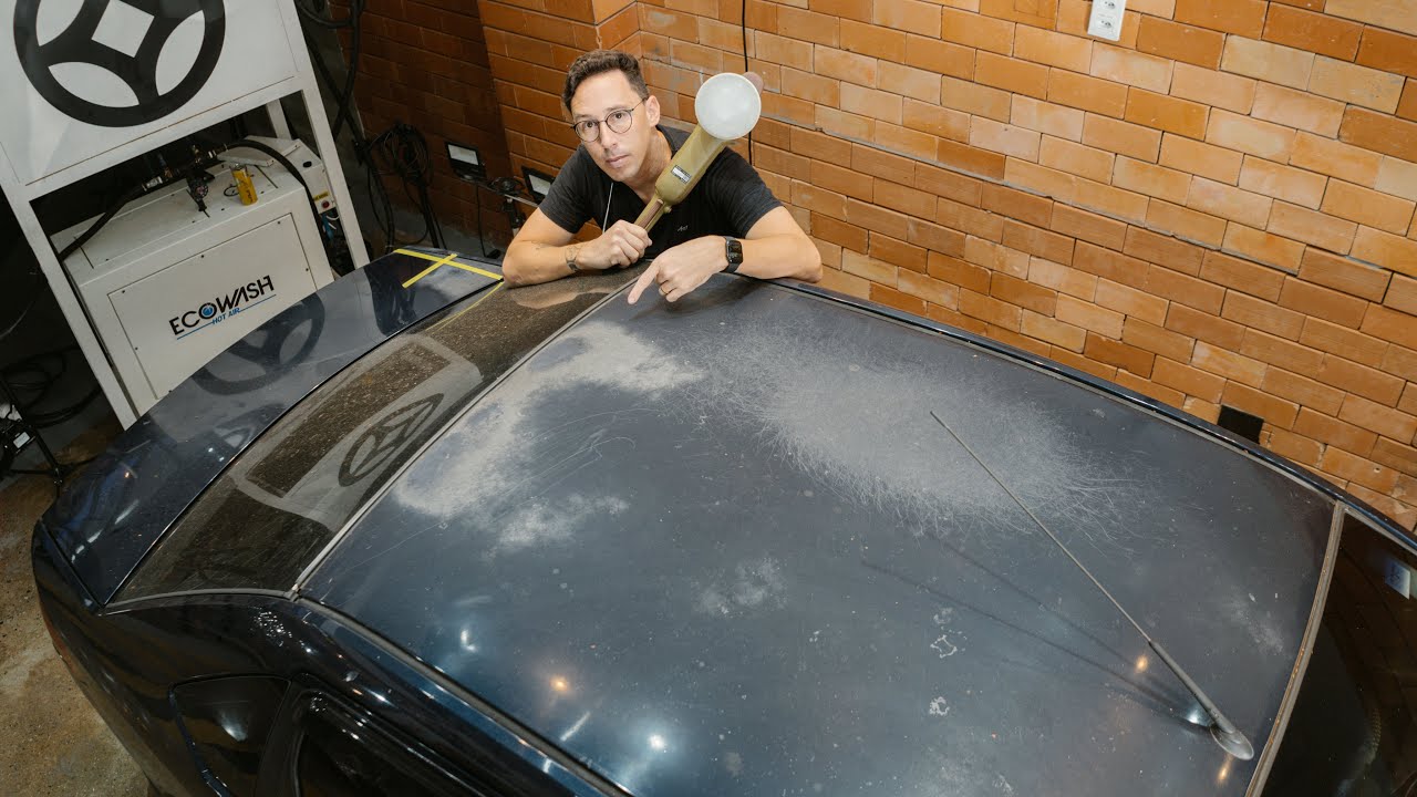 TIRANDO QUEIMADO DA PINTURA DO CARRO