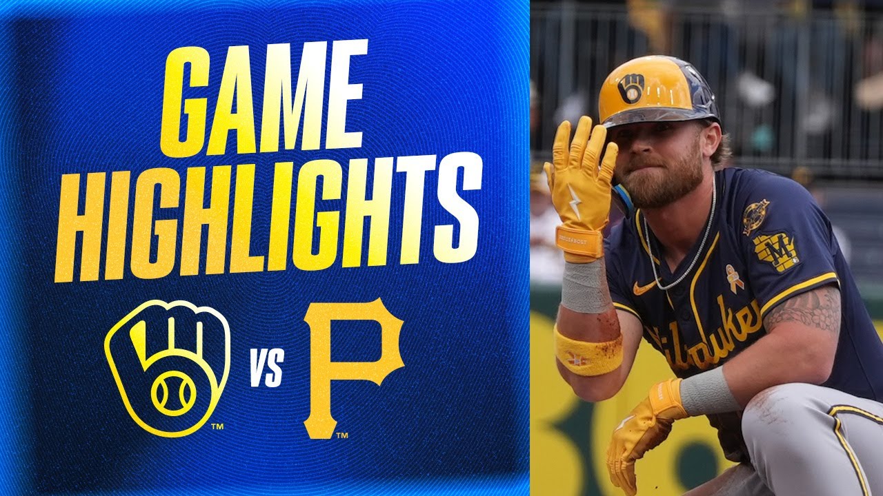 Brewers vs. Pirates Game Highlights (9/7/25) | MLB Highlights