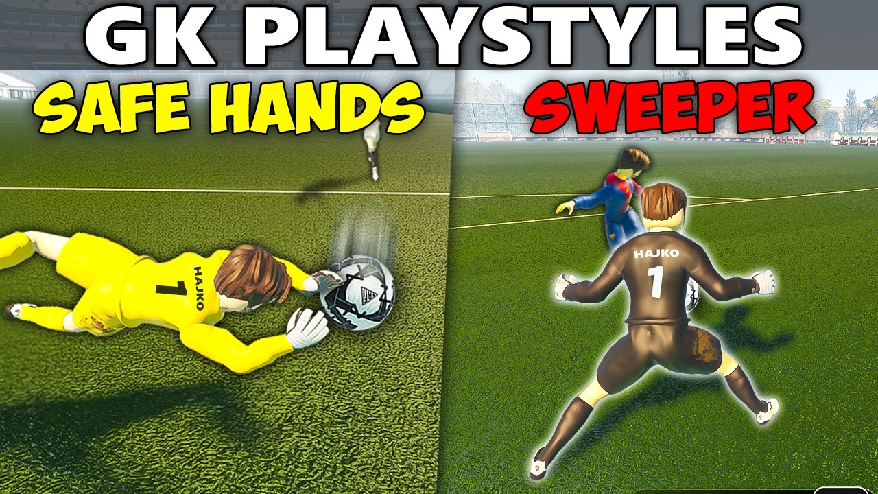This is Going To be so COOL - GK PLAYSTYLES in Real Futbol X!
