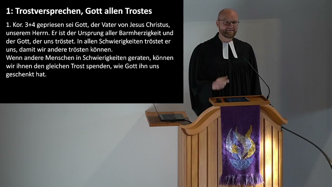Predigt vom 21.12.2025 - Gott h&auml;lt was er verspricht - Markus Krimmer