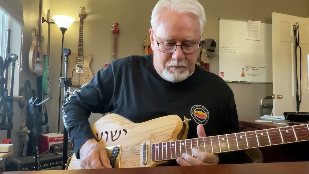 Working through a worship tune using Yeshua Olive. 