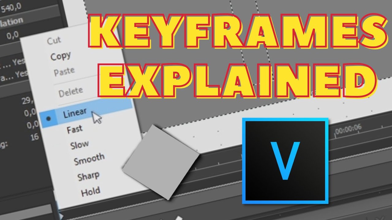 Record Speed Tutorials: Types of Vegas Pro Keyframes Explained