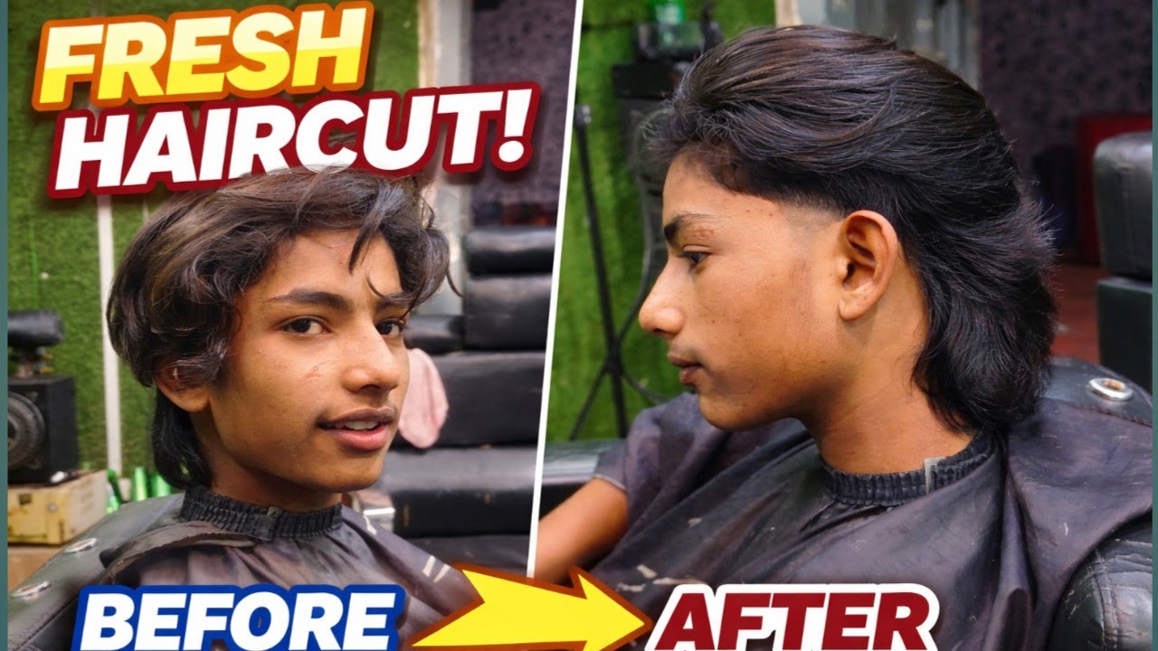 how to Cut long Hair ✂️ 😭 for Mullet haircut men's | Step by Step Tutorial | Hindi me 2026 ka 