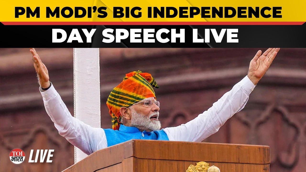 Independence Day 2026 LIVE: PM Modi Addresses Nation From Red Fort With Major India Vision Today