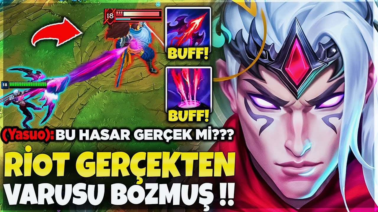 YENİ SEZONDA VARUS OYNAYIN !! RİOT GERÇEKTEN PİŞİRMİŞ !! VARUS BUFF