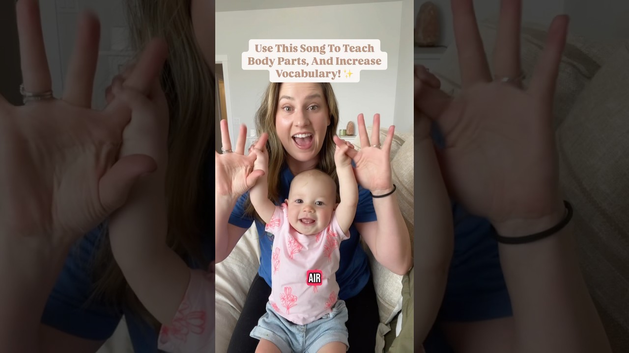 Tickle Tickle! | A Body Part Song For Babies and Toddlers ✨ #childrenssong #shortsviral #baby