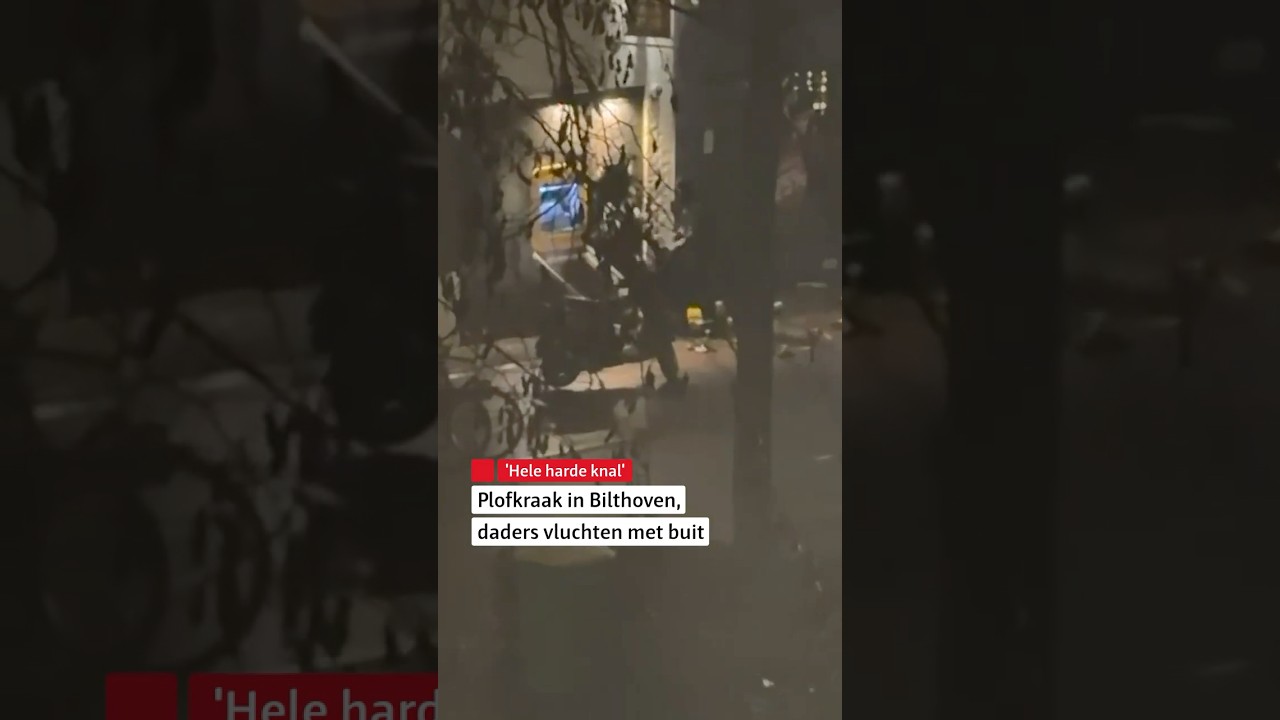 💥 Plofkraak in Bilthoven #rtvutrecht #politie #shorts