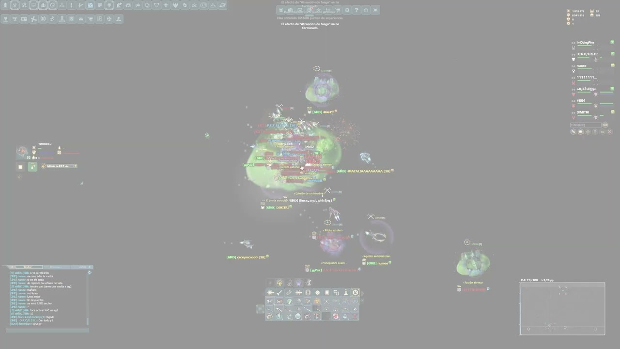DARKORBIT MX1 NO ASSIST ALL SKILL // GIND, PAZ vs SOFTWARE (L9, KKR, RANK).
