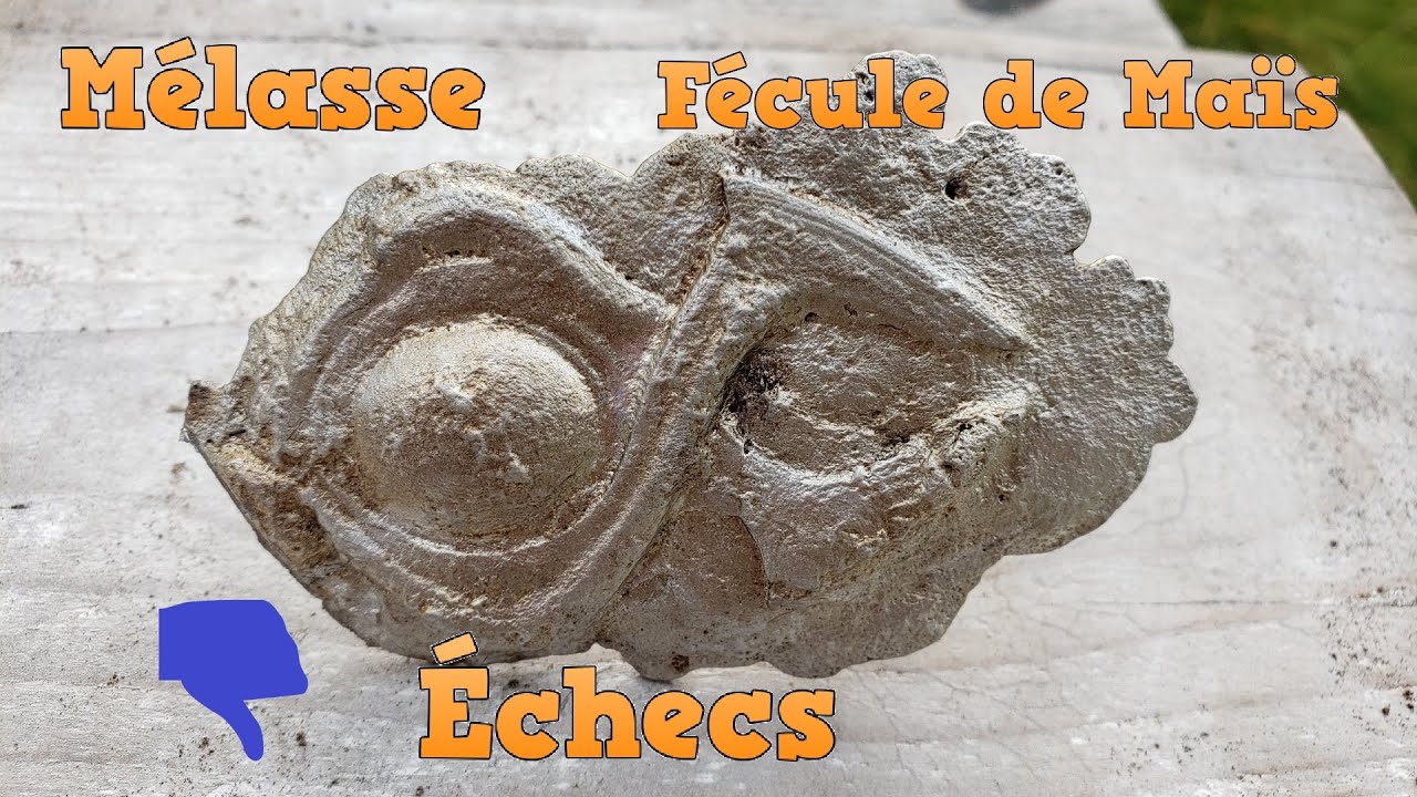 [Échecs] Test de différents liants pour le sable de fonderie (Mélasse et Fécule de Maïs)