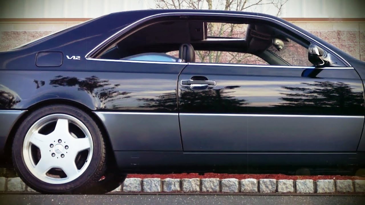 C140 Mercedes-Benz S 600 Coupe with V12 engine, 1996