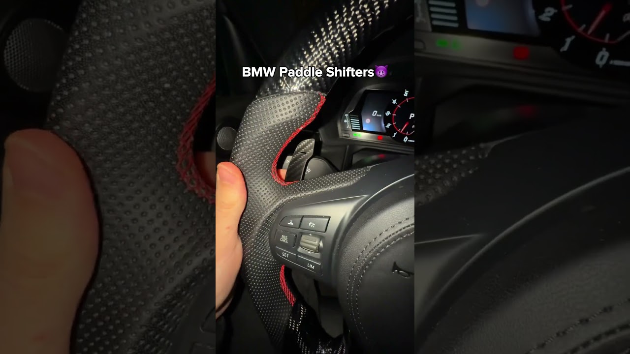 BMW Magnetic Paddle Shifters😈 #BMW #AutoNord #CarMods
