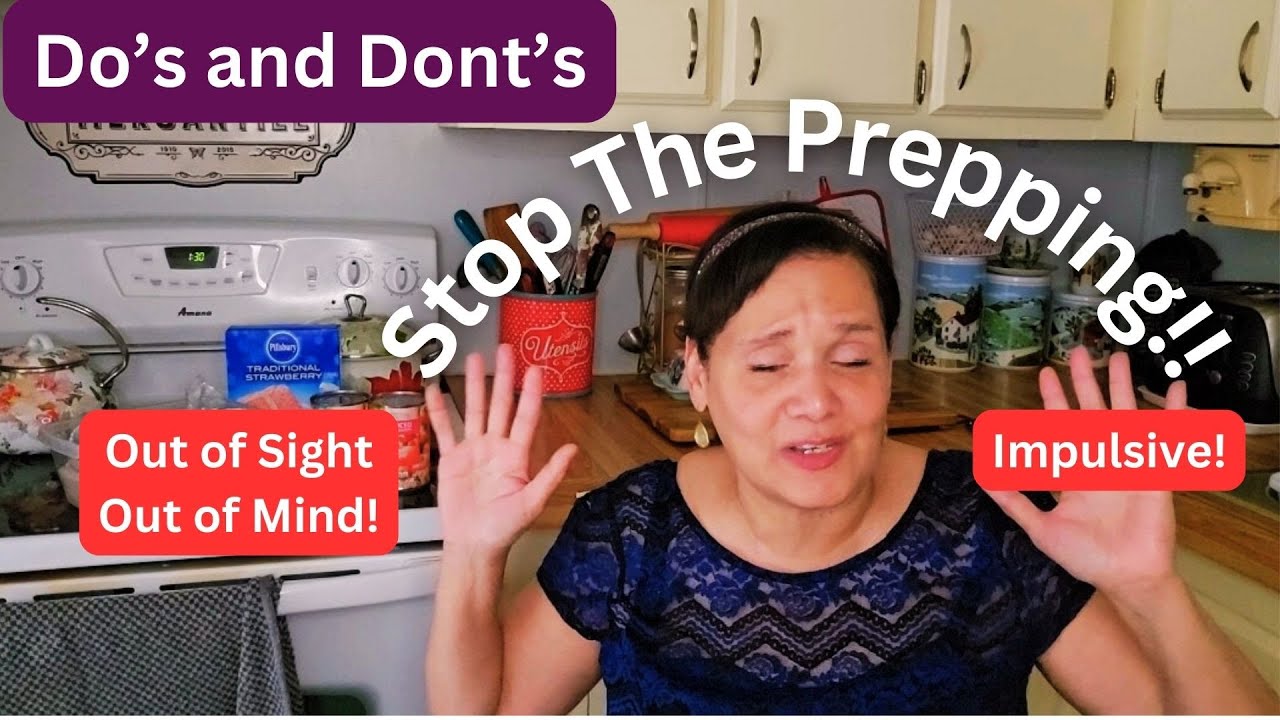 Prepping Woes! #homemaker #homemaking #prepping