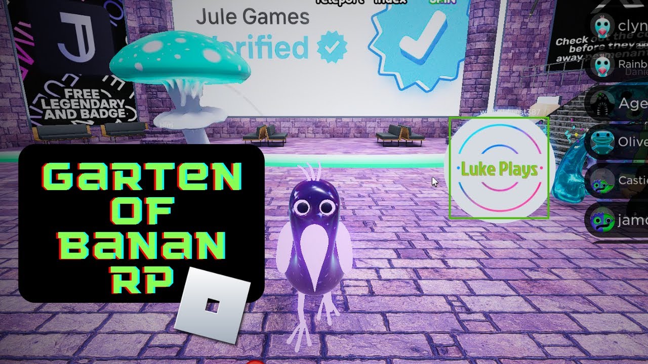 🆓 How to Get Free Exclusive Morphs and Spins in Garten of BanBan RP on Roblox - LukePlaysGaming