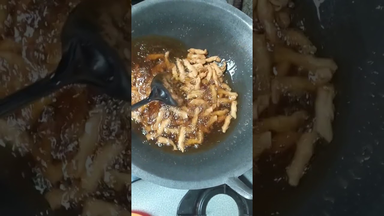 Cara buat kue kacang karamel renyahhh #cara #tips #tutorialeditvideo