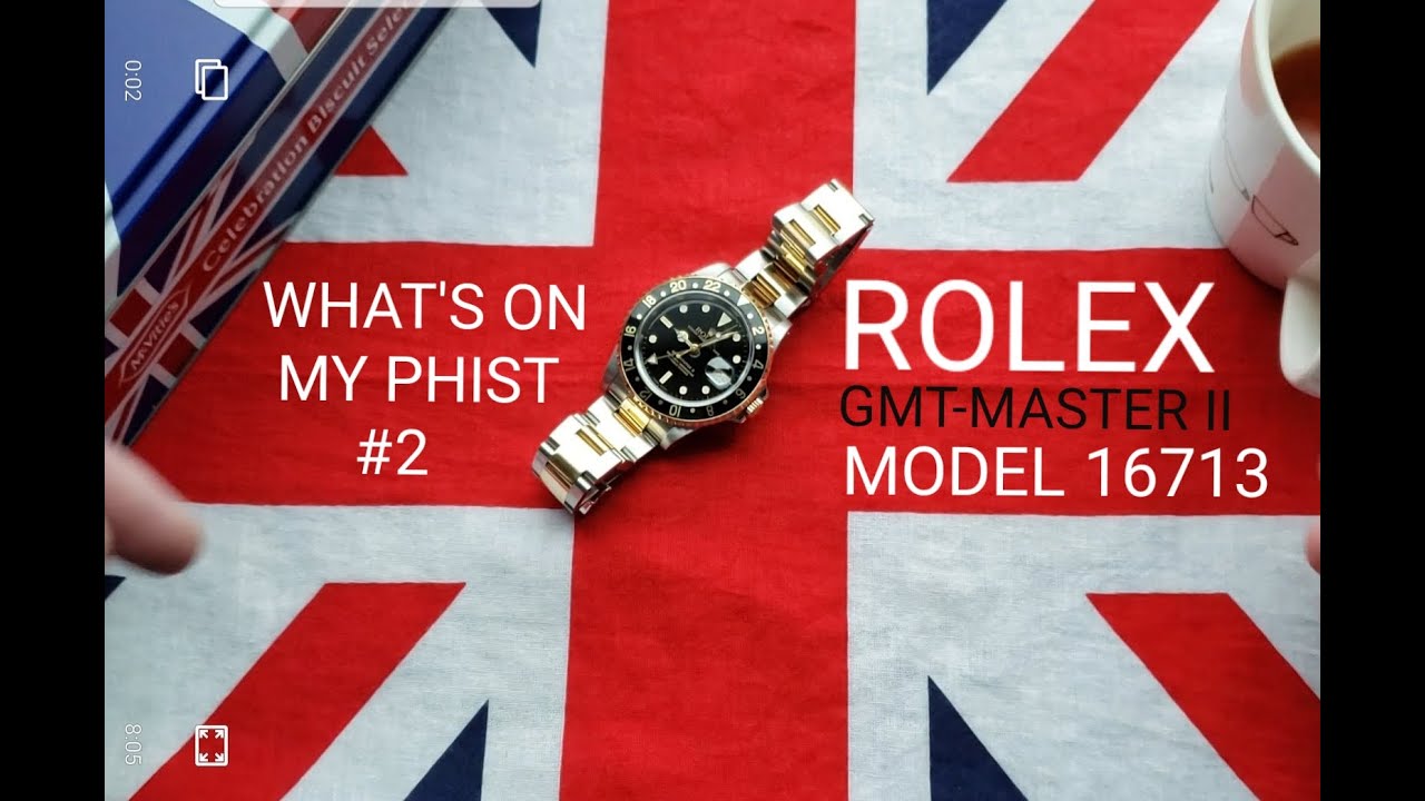 ROLEX GMT-MASTER II  model 16713 : WHAT IS ON MY PHIST #2