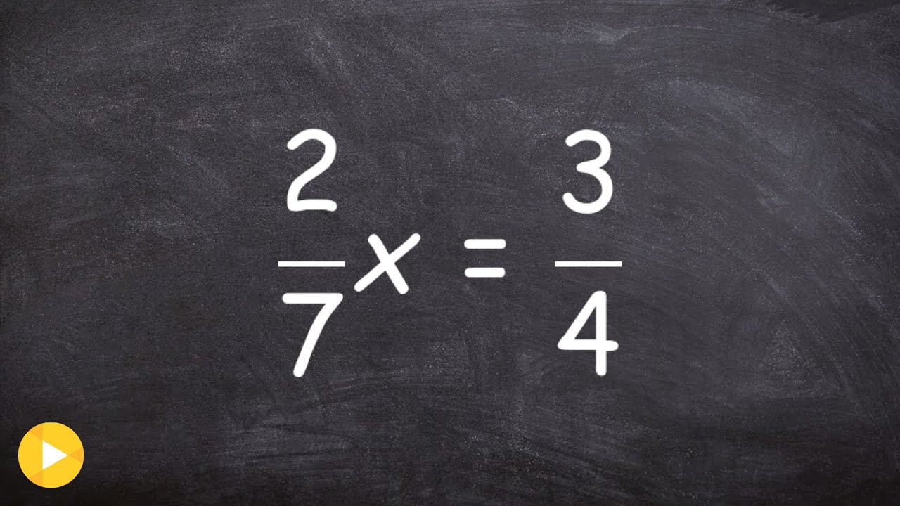 How to solve a one step equation by multiplying by the reciprocal