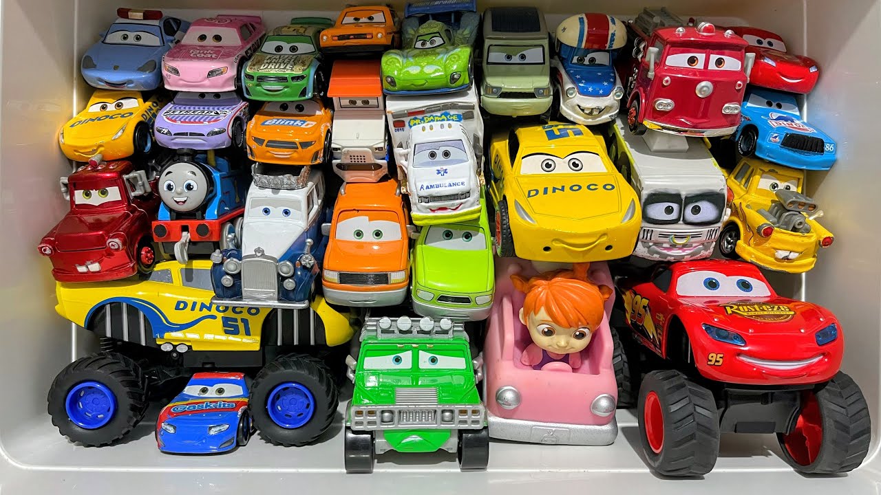 Disney Pixar Cars Unboxing Review | Lightning McQueen, Tow Mater, Doc Hudson, Sally Carrera, Cruz