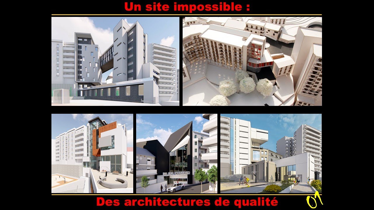 Intégration architecturale : Un site impossible : Des architectures de qualité 01 (Telemly)