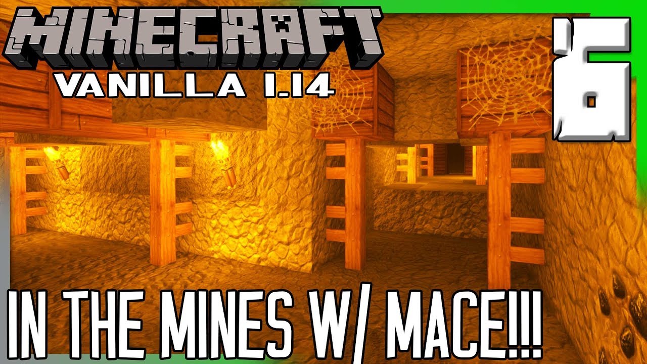 INTO THE MINES WITH MACENATOR! | Minecraft  Multiplayer Vanilla 1.14.3 Gameplay/Let's Play E6