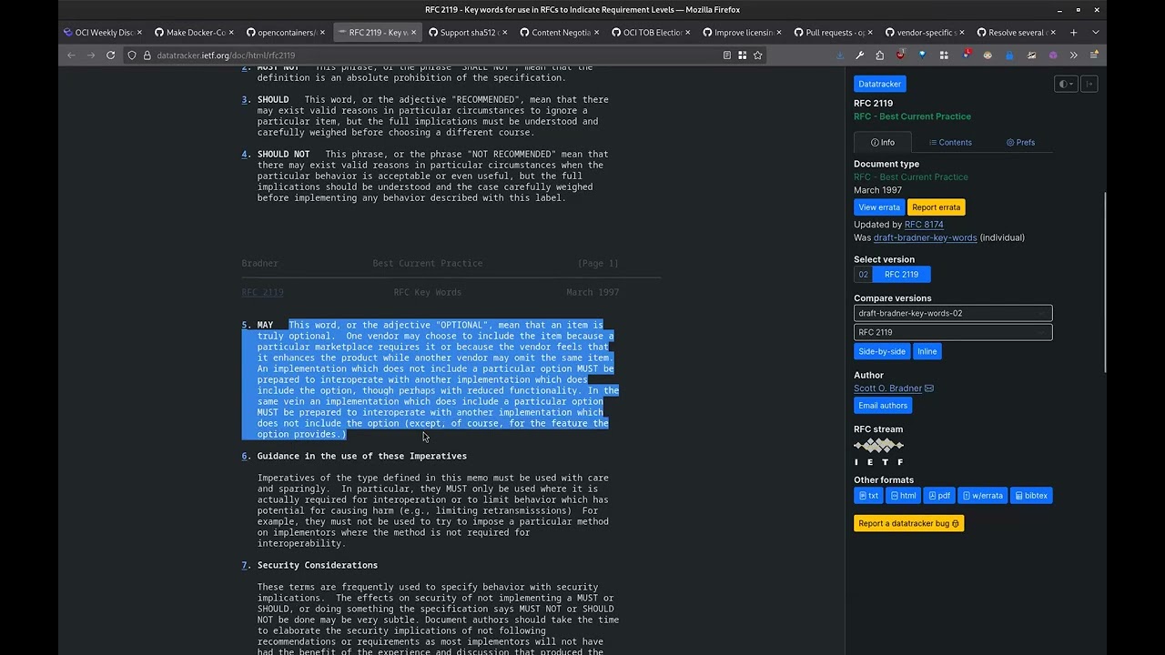 OCI Weekly Discussion - 2026-01-22