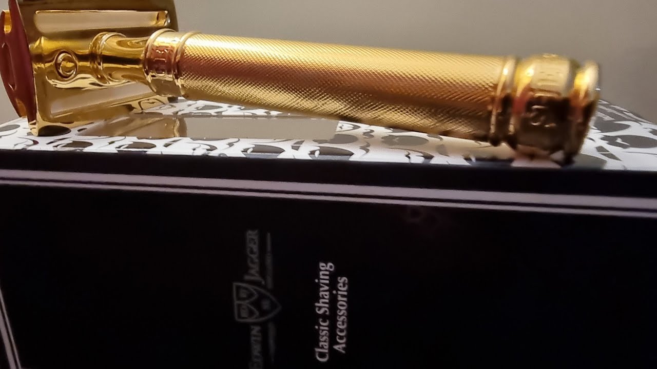 Edwin Jagger de89 Gold Plated Razor