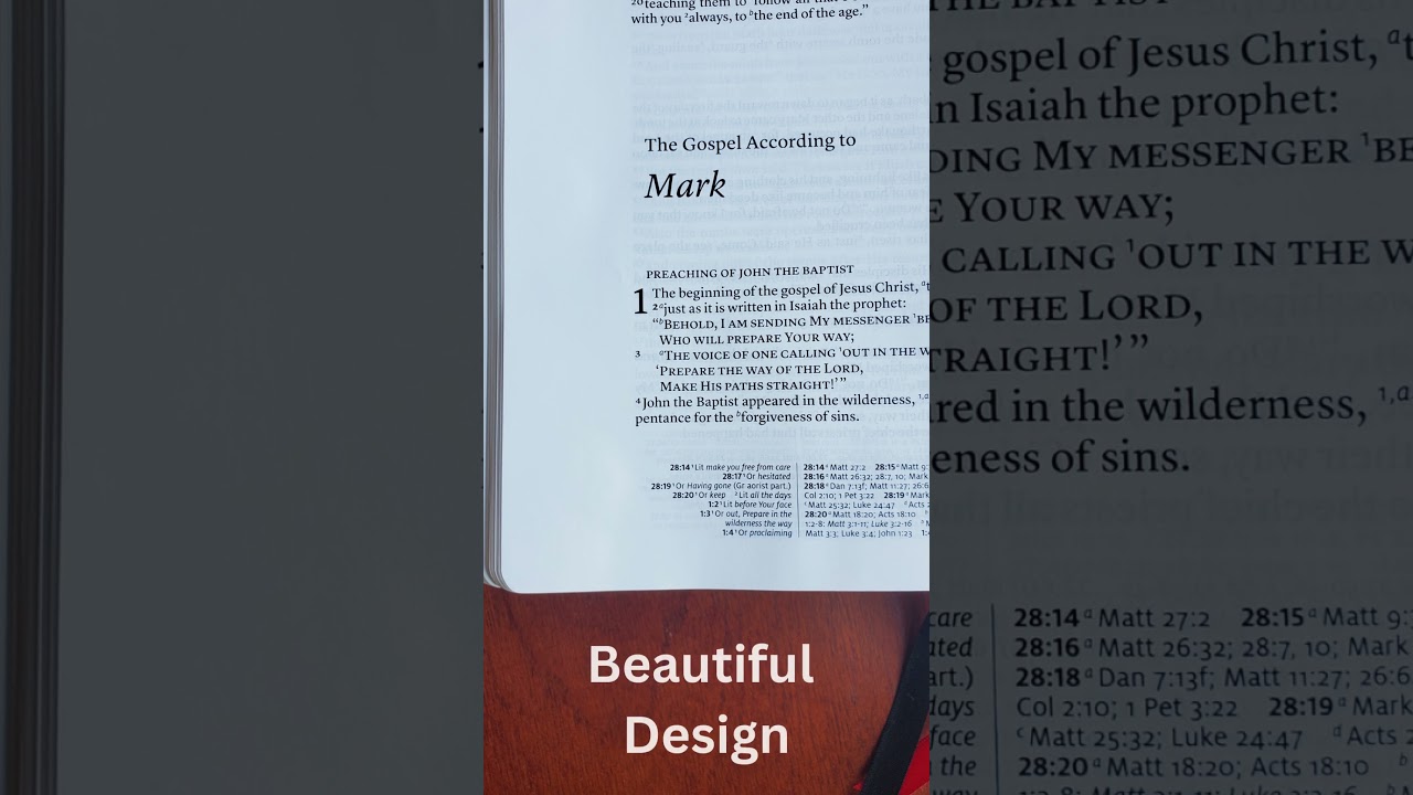 NASB 2020 Wide Margin Reference Bible