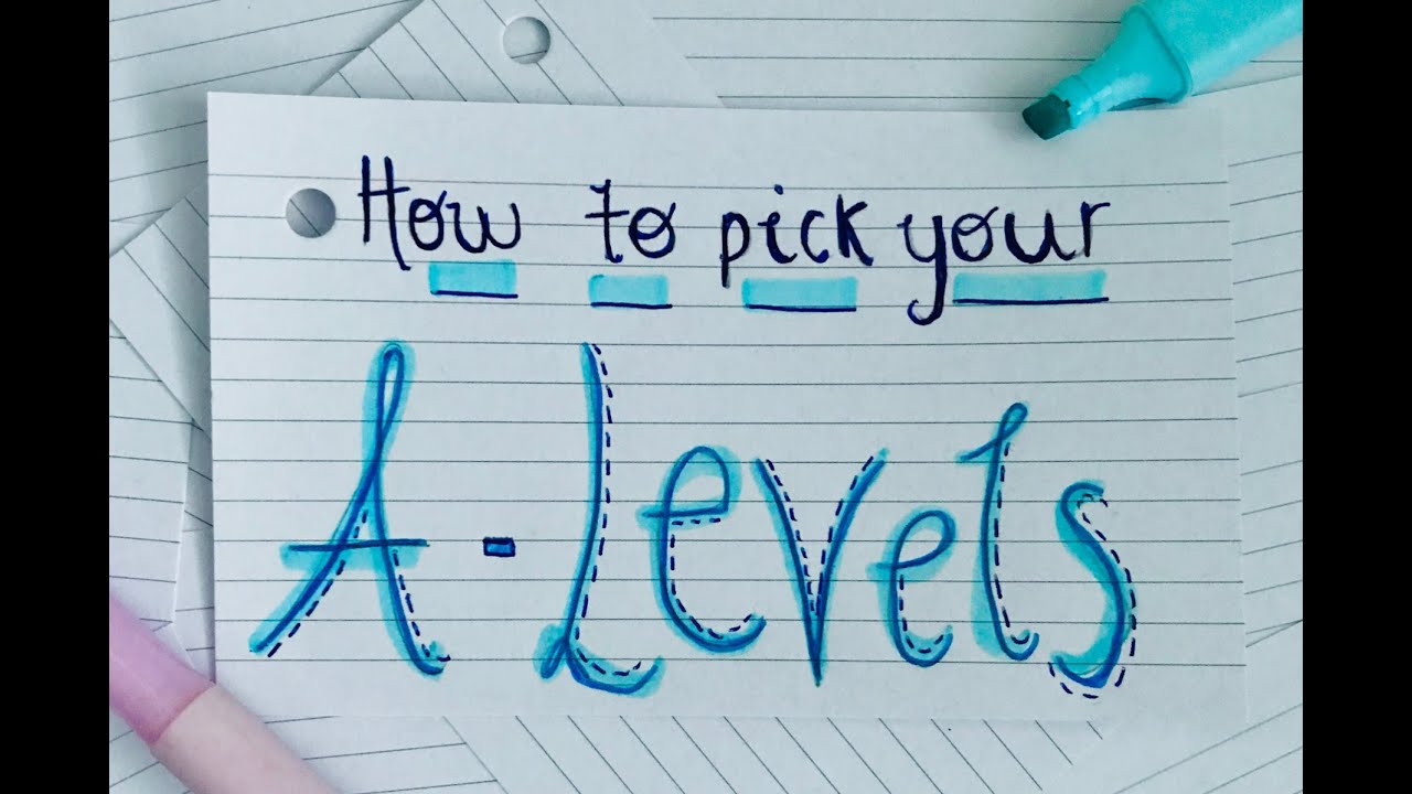 5 ways to pick your A level subjects! // StudyWithBelle